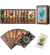 Amazon.com: SUNHHX Tarot Cards, 78 Tarot Cards Deck PVC Waterproof