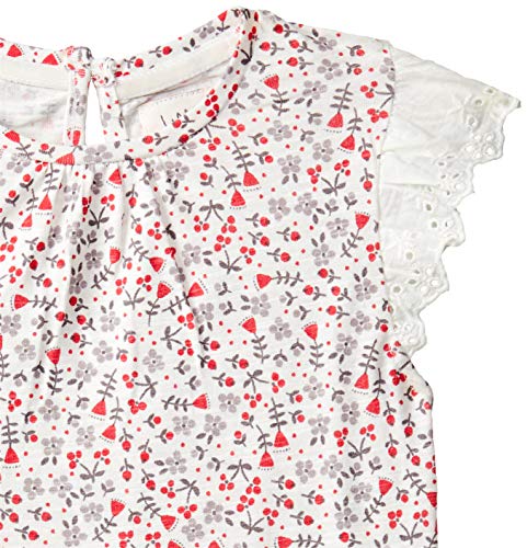 Image of Mothercare Girl's Floral Regular Fit Baby T-Shirts