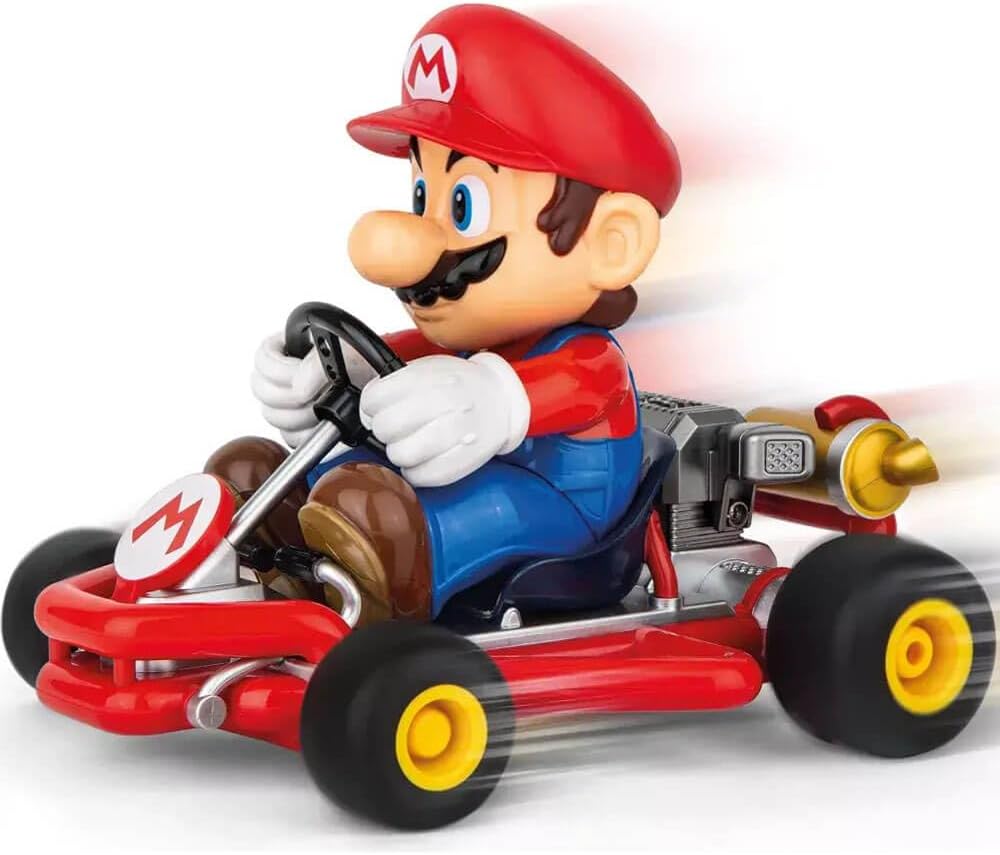 Devan view of Carrera RC Mario Kart Pipe Kart - Mario