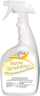 Jani-Source ParvoScrub RTU: Veterinary Disinfectant & Kennel Cleaner, 1 Quart (Each)