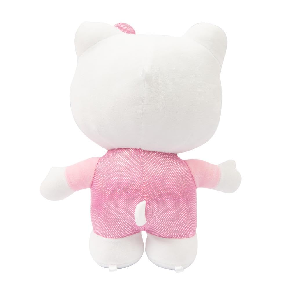 Hello Kitty, Peluche 30 cm, Robe à Pois Roses, 3+, HKT122