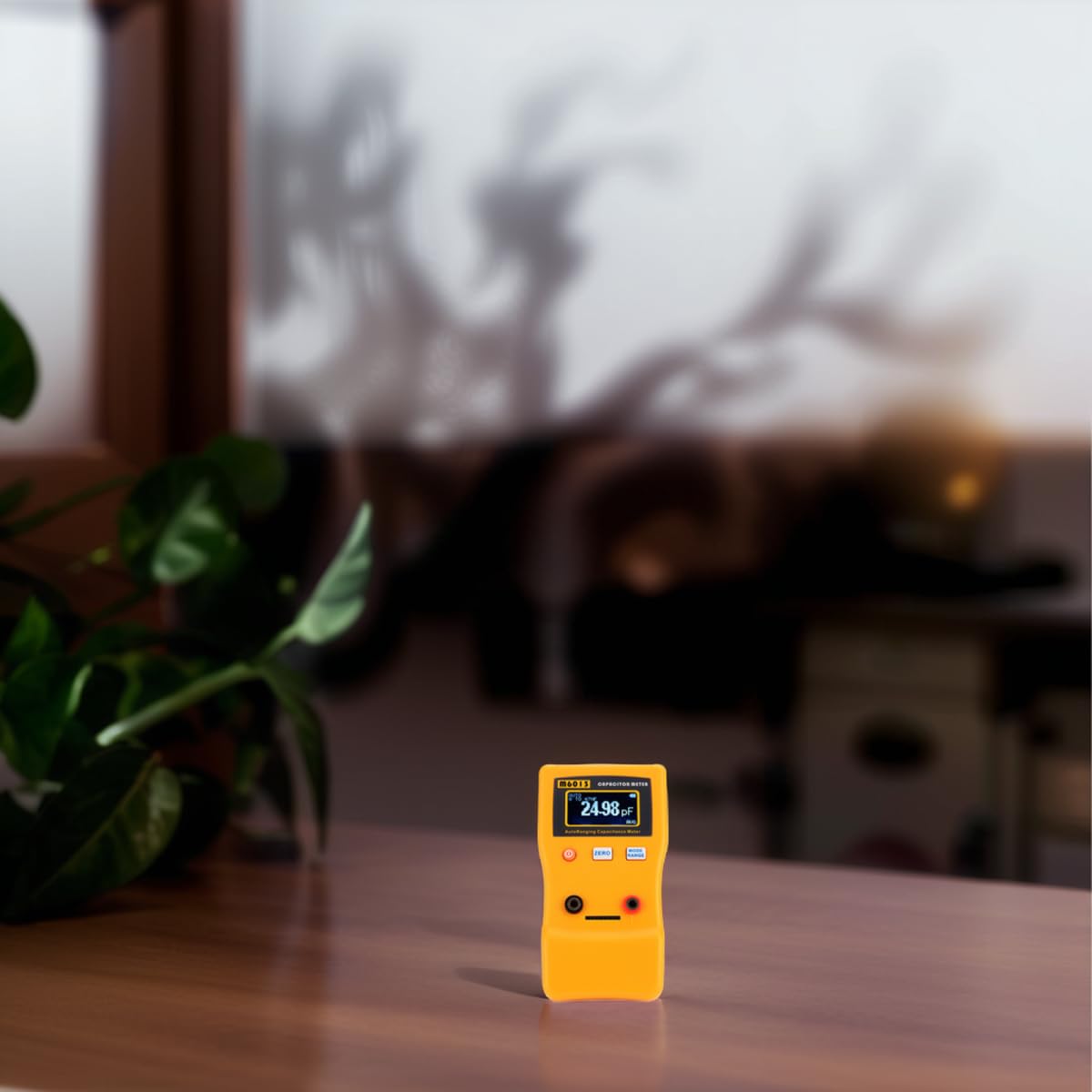 Tofficu 2 Stücke Tester Kondensator Digitale Automatische Elektrische Meter Tester Multimeter Auto Ranging Elektrische Tester Elektrische Multimeter Tester Kunststoff