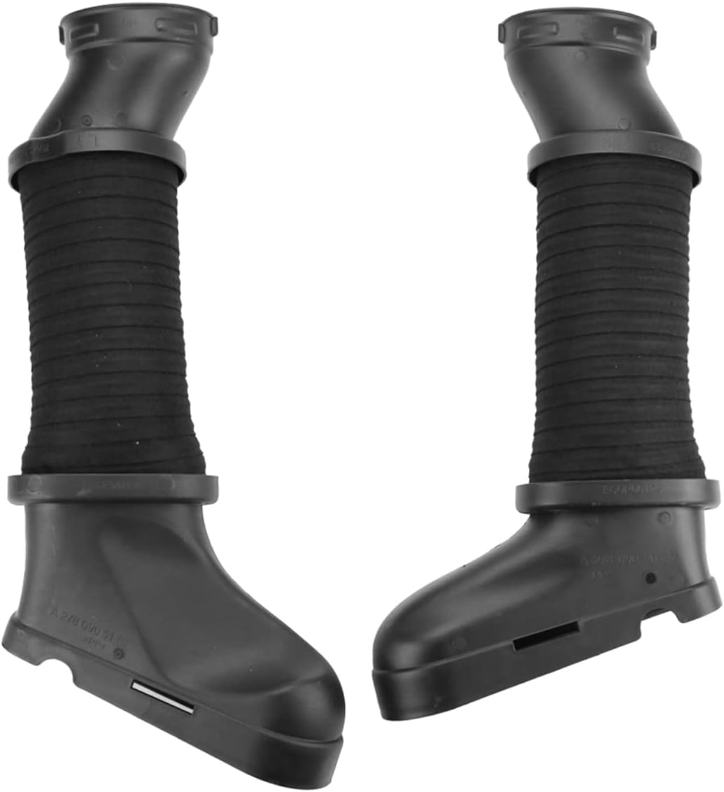 Pair of Engine Air Intake Duct Hose Pipe 2780905182 2780902082 Compatible with Mercedes-Benz AMG CLS550 E550 | E63 CLS63 CLS63