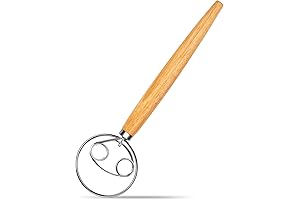 Premium Dutch Dough Whisk - The Ultimate Baking Tool for Effortless Dough Mixing