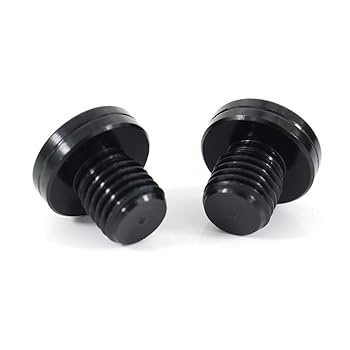 M8*1.25 Mirror Hole Plugs Covers Screws 1 Left And 1 Right Hand Threaded 1