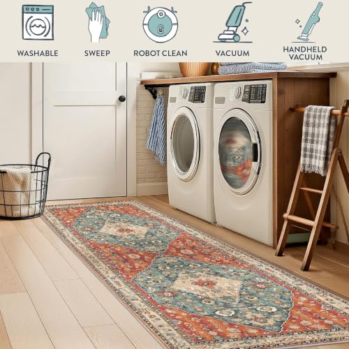 Alfombra pasillo lavable para proteger el suelo de manchas 7