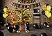 Treasures Gifted Happy Birthday 35th Party Decorations 12 Inch Latex Balloons Metallic Gold Banner and Gold foil Fringe Curtain Supplies Kits