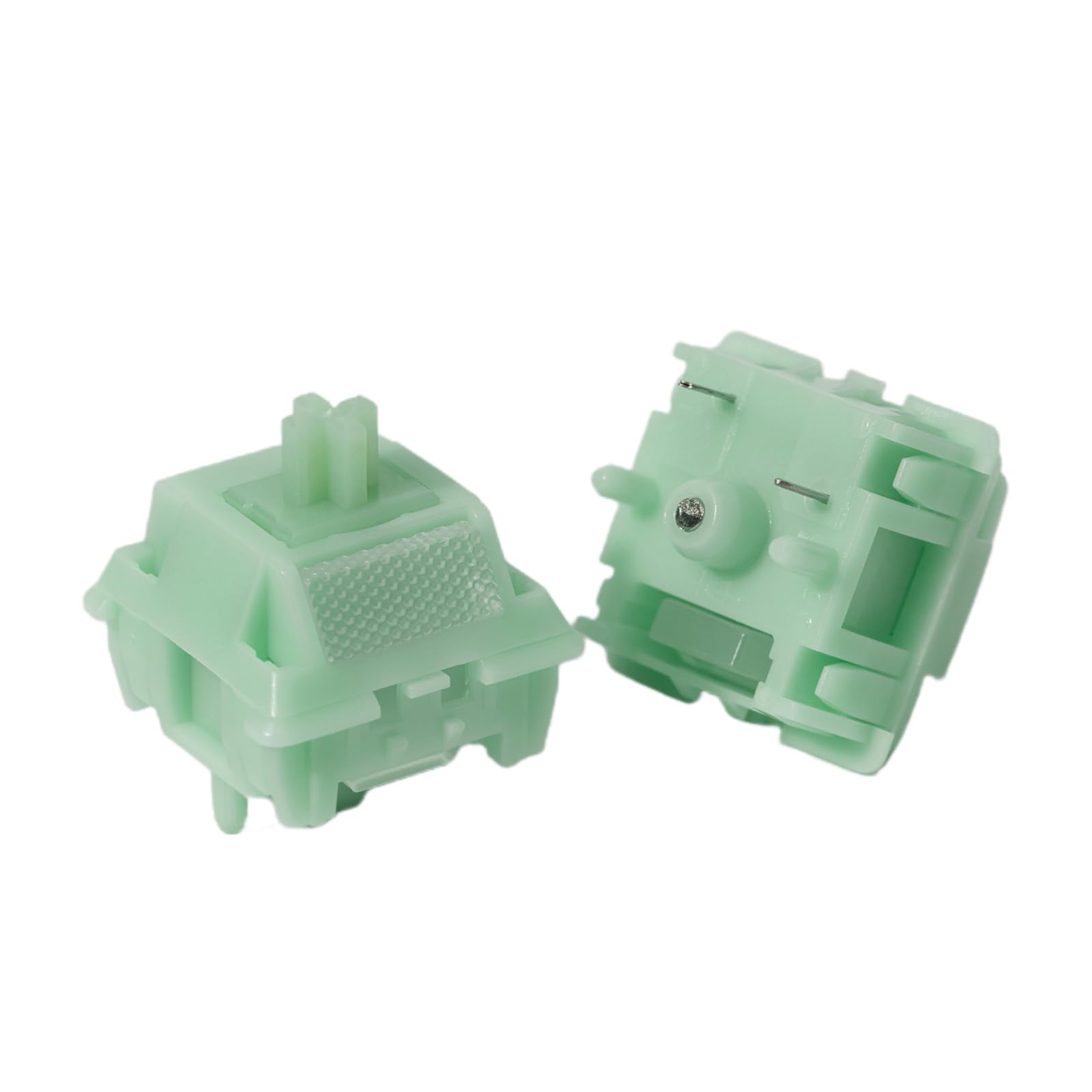 Amazon.com: OOCTPK Chilkey Jade Green Keyboard Switches, 5 Pin PCB