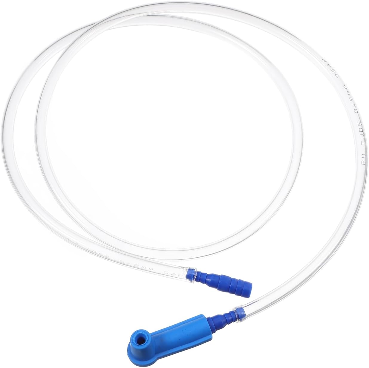 UKCOCO 4.1Ft Brake Bleed Hose Kit with Valve for One-Person Brake Fluid Replacement and Automotive Bleeder Tool