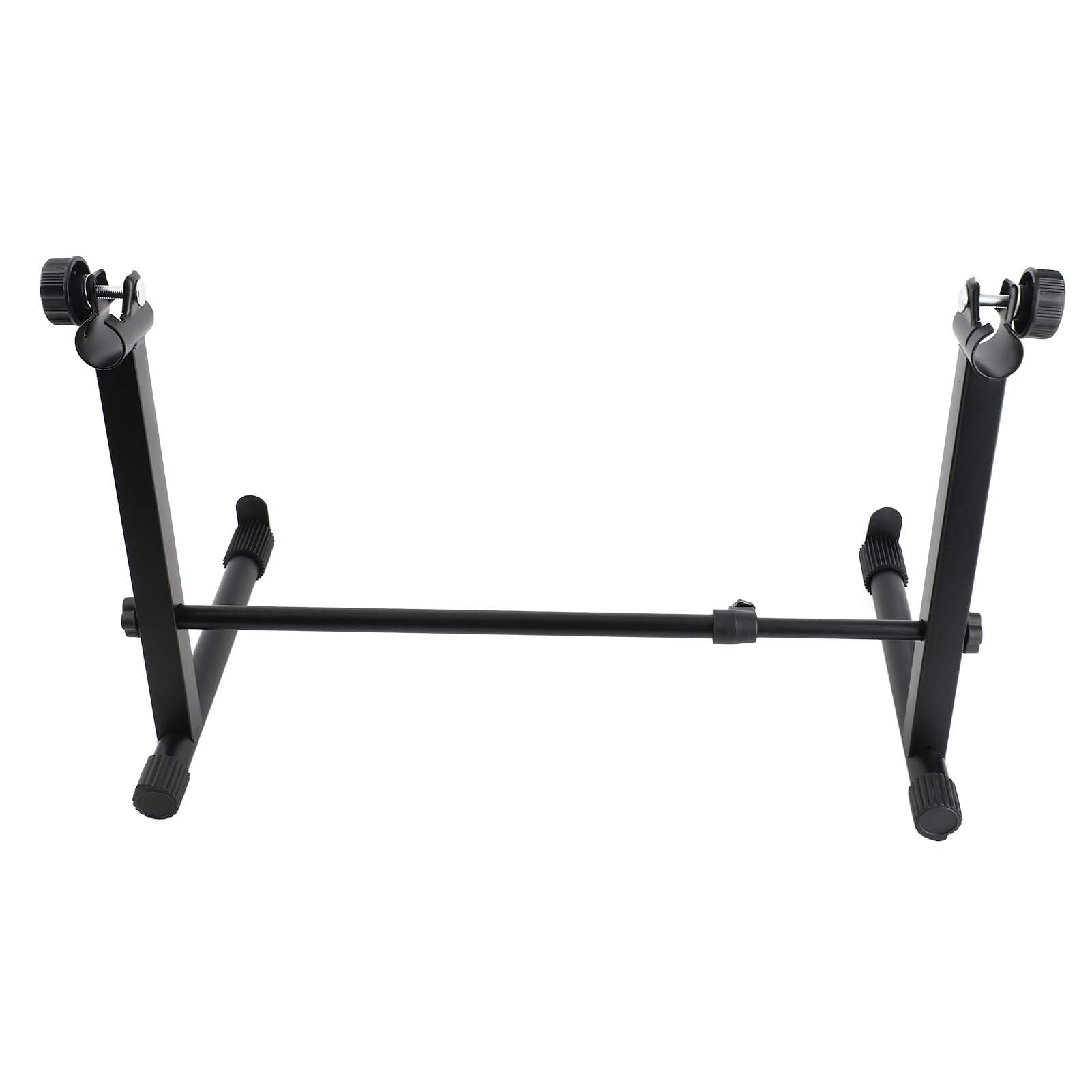 Supporto elettronico per pianoforte, supporto elettronico per tastiera Riser, universale, stile X, regolabile, accessorio per strumenti musicali