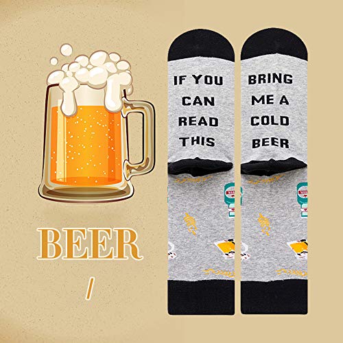 Funny Novelty Crew Socks Fun Dress Socks Gift for Men and Women3