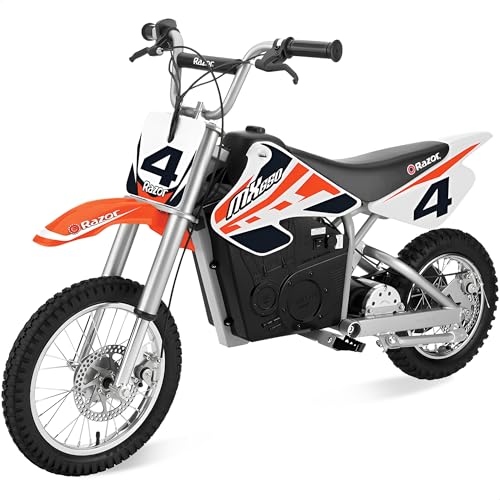 Razor Dirt Rocket Off-Road Electric Dirt Bike, High-Torque Motor