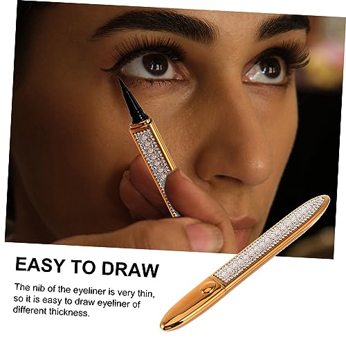 Delineador de ojos Didiseaon lápiz autoadherente dorado miniatura 6
