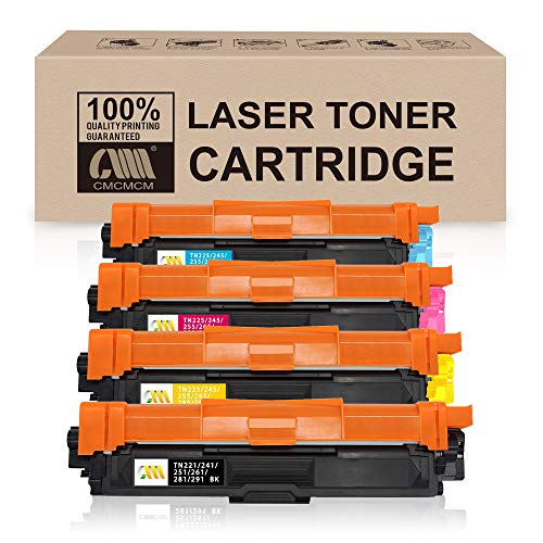 Cartouche de Toner Compatible CMCMCM pour Brother TN241 TN245 pour Brother HL-3140CW DCP-9020CDW HL-3142CW HL3152CDW DCP-9015CDW MFC-9130CW MFC-9330CDW MFC-9340CDW HL-3150CDW HL-3170CDM FC 470CDW