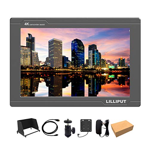 Lilliput FS7 7 Pouces 1920x1200 Caméra Top Broadcast Monitor Ecrans 4K HDMI 3G-SDI Camcorder DSLR FS5 FS7 FS7M2 FS7M2K C200 II Red