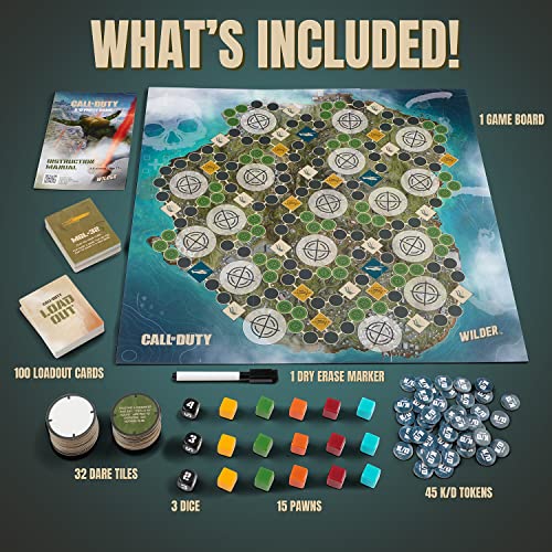 Call of Duty: K/D Party Game by Wilder – Juegos de mesa para adultos miniatura 3