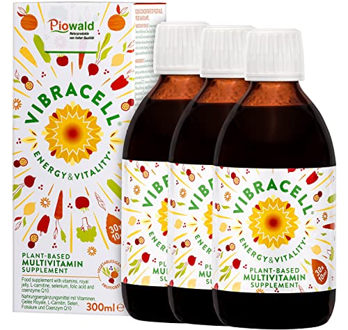 Vibracell® Sparpack (3x 300ml) | Flüssiges Multi Vital Konzentrat mit Obst und Gemüse Cover