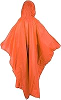Vista 1 de Poncho de lluvia 3 en 1, impermeable, impermeable, tienda de campaña Ripstop, alfombra de piso, lona para camping, viajes, pesca