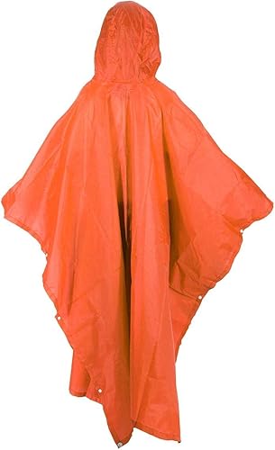 Miniatura 2 de Poncho de lluvia 3 en 1, impermeable, impermeable, tienda de campaña Ripstop, alfombra de piso, lona para camping, viajes, pesca