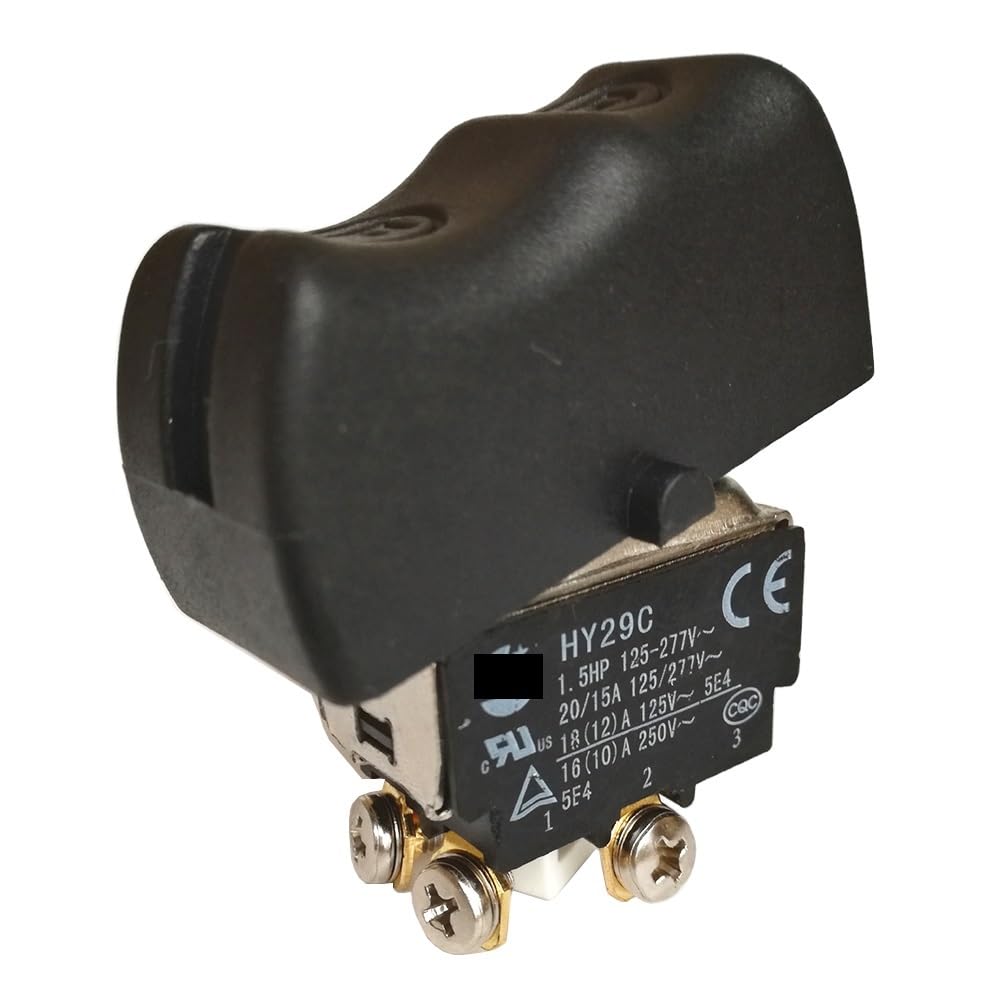 HY29C Momentary Toggle Switches DPDT On-On 1.5HP 4 Pins Screw