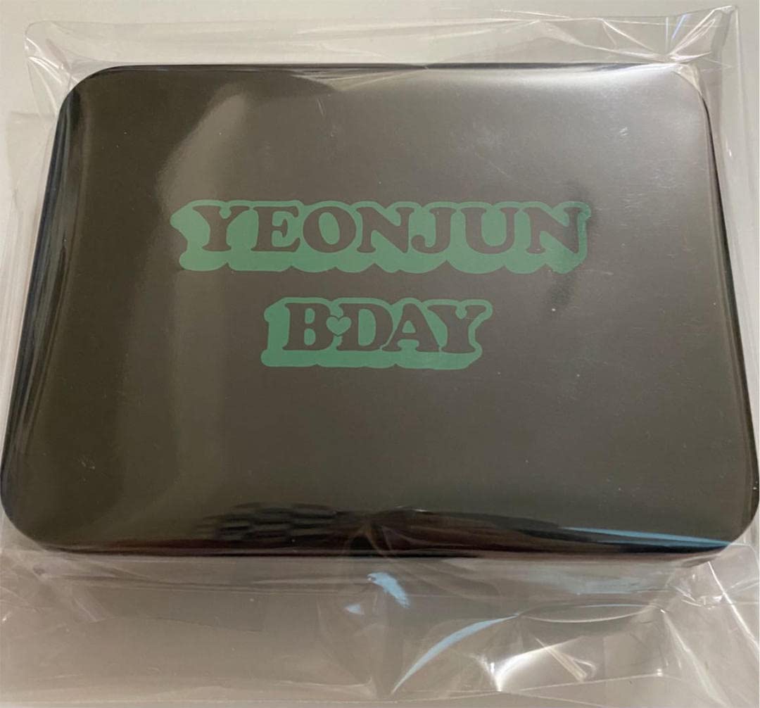 Amazon.co.jp: TXT ヨンジュン バースデー グッズ 缶ケース入り フォト 