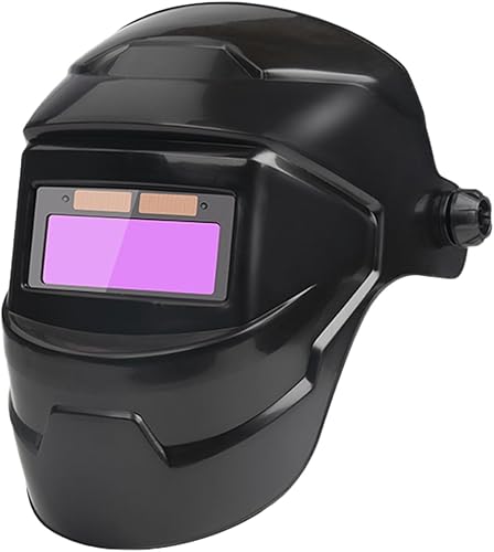 Casco de soldadura Solar Powered Auto oscurecimiento LCD claro soldadura molienda campana engranaje de seguridad