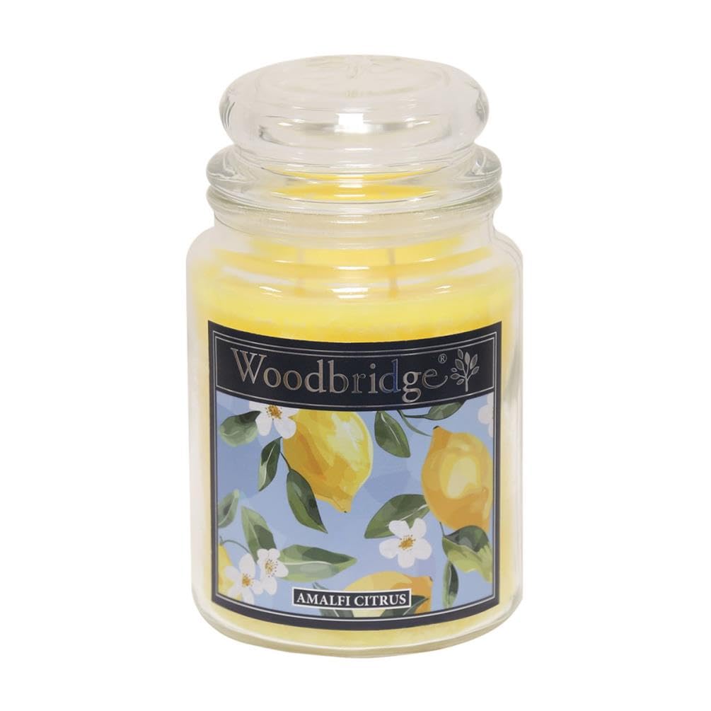 Aroma Accessories Woodbridge Amalfi Citrus Large Jar Candle