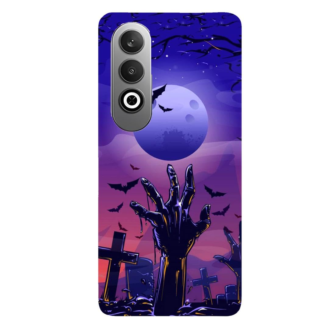 Crepes Bat | Natue Designer Printed Hard Matt Finish Mobile Case Back Cover for Oneplus Nord CE 4