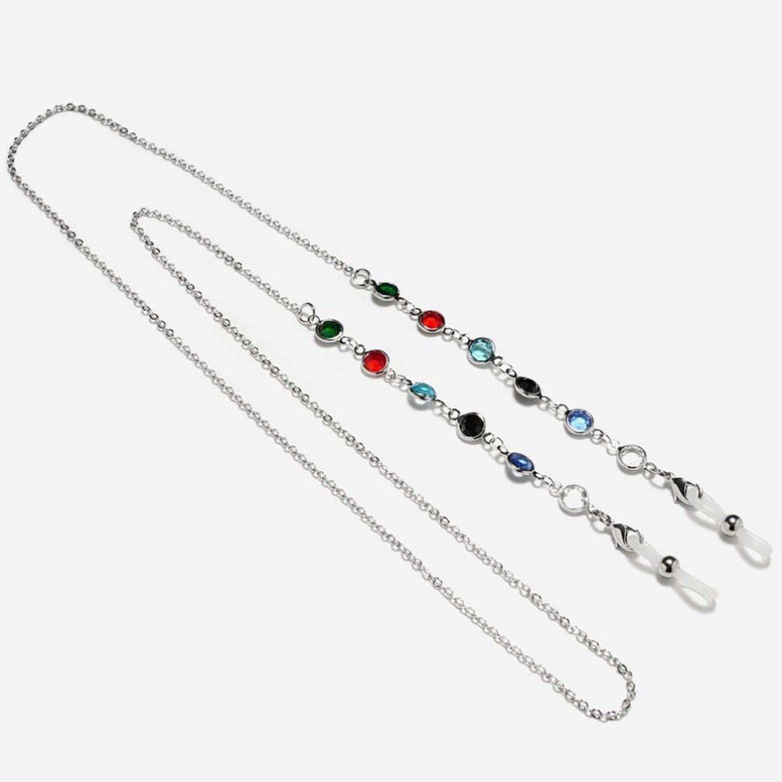 REVAHI Cadena de anteojos Antideslizante Gafas Cuerda Gafas de Sol Accesorios para Mujeres Damas Dorado