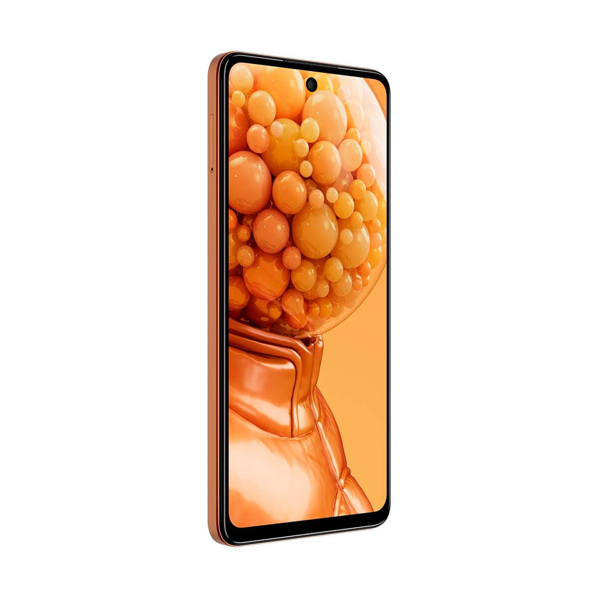 HMD Smartphone Pulse+ 4G 6,56" HD+, Android 14, Fotocamera 50 MP, 4/128GB, Batteria 59h, Arancione