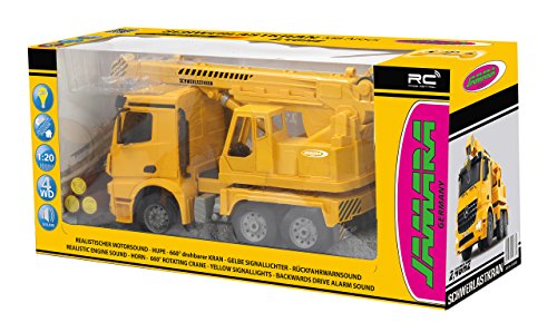 Grue mobile radiocommandée Mercedes Arocs avec bras télescopique - 7