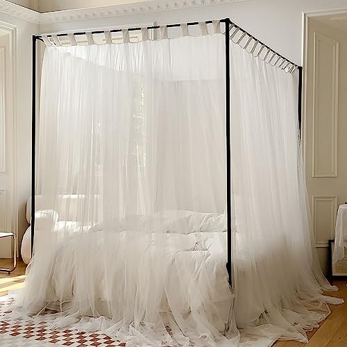 Baldaquin de lit robuste en aluminium contre les structures de lit qui grincent - 4