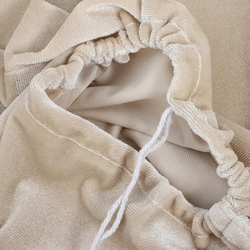 Funda de maniquí mujer beige DOITOOL de terciopelo reutilizable para costura 8