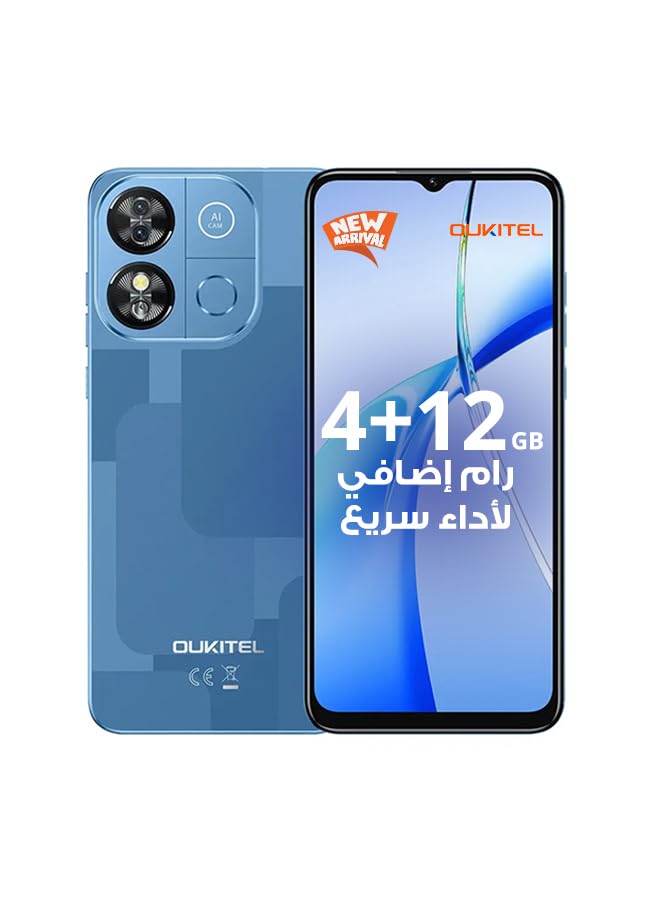 Oukitel C57 PRO Dual SIM Blue 4+12GB RAM 128GB 4G LTE : Buy Online