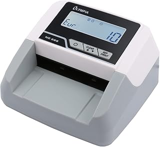 OLYMPIA Geldzählgerät NC 365 Einfach, schnell, sicher und updatebar Prüft folgende Sicherheitsmerkmale: MG, IR, 2D