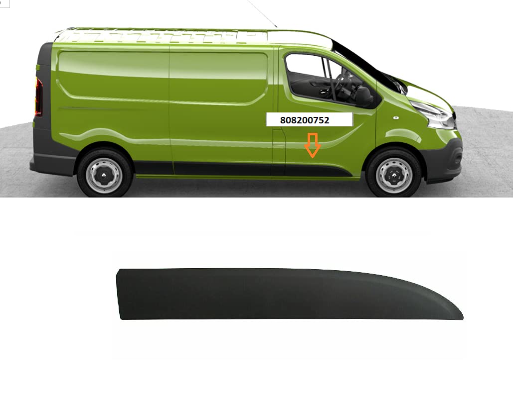 Pannello di Modanatura Rivestimento Porta Lato Anteriore Destro DX per Trafic III, Vivaro B MK2, NV300, Talento 2015-2021