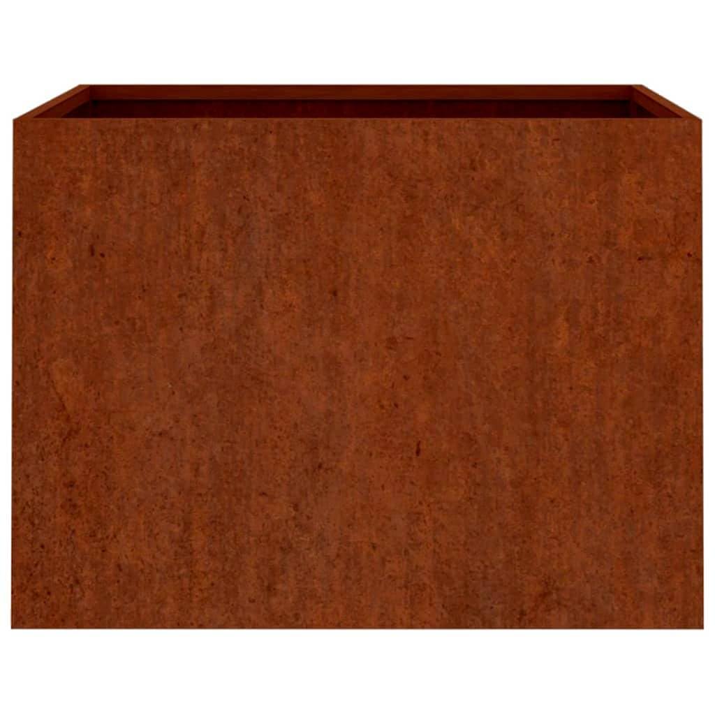 Generico Fioriera 62x47x46 cm Acciaio Corten,Prato e Giardino,Giardinaggio,Vasi e fioriere-821558
