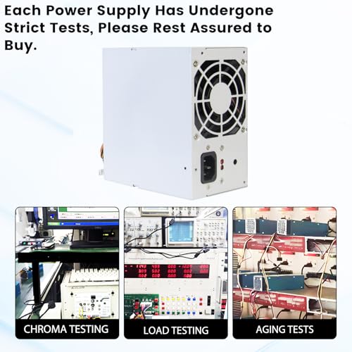 Image of Upgraded 300W P3017F3P LF J036N XW600 Power Supply Replacement for Dell Vostro, Studio Precision Series Mini Towers Systems PS-5301-08, D300R002L PS-6301-6 DPS-300AB-24 DPS-300AB-24 G Power Supply