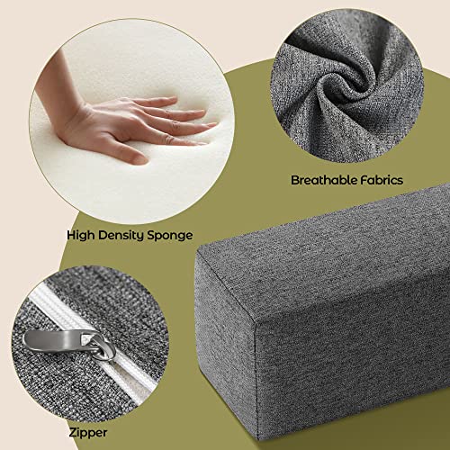 Grieta de espacio de cama sellada con relleno extensor de colchón DEEPSHARK de espuma lavable 7