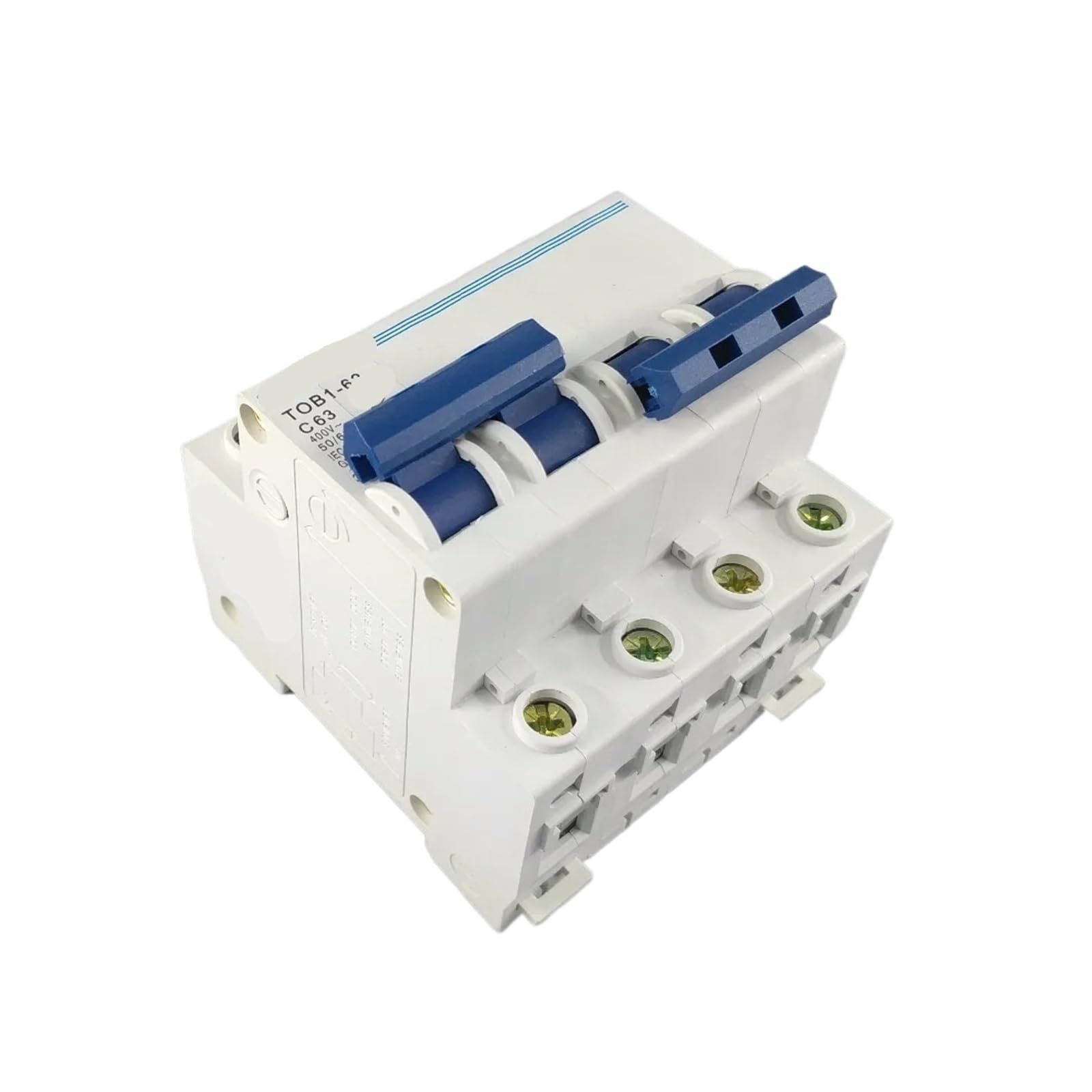 MTS 2P 63A disjoncteur transfert manuel double alimentation MCB inverseur de source 400V