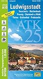  ATK25-A10 Ludwigsstadt (Amtliche Topographische Karte 1:25000): Teuschnitz, Reichenbach, Pressig, Steinbach a.Wald, Tettau, Gräfenthal, Probstzella, ... Amtliche Topographische Karte 1:25000 Bayern)