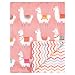 Hudson Baby Reversible Mink Blanket, Llama, One Size