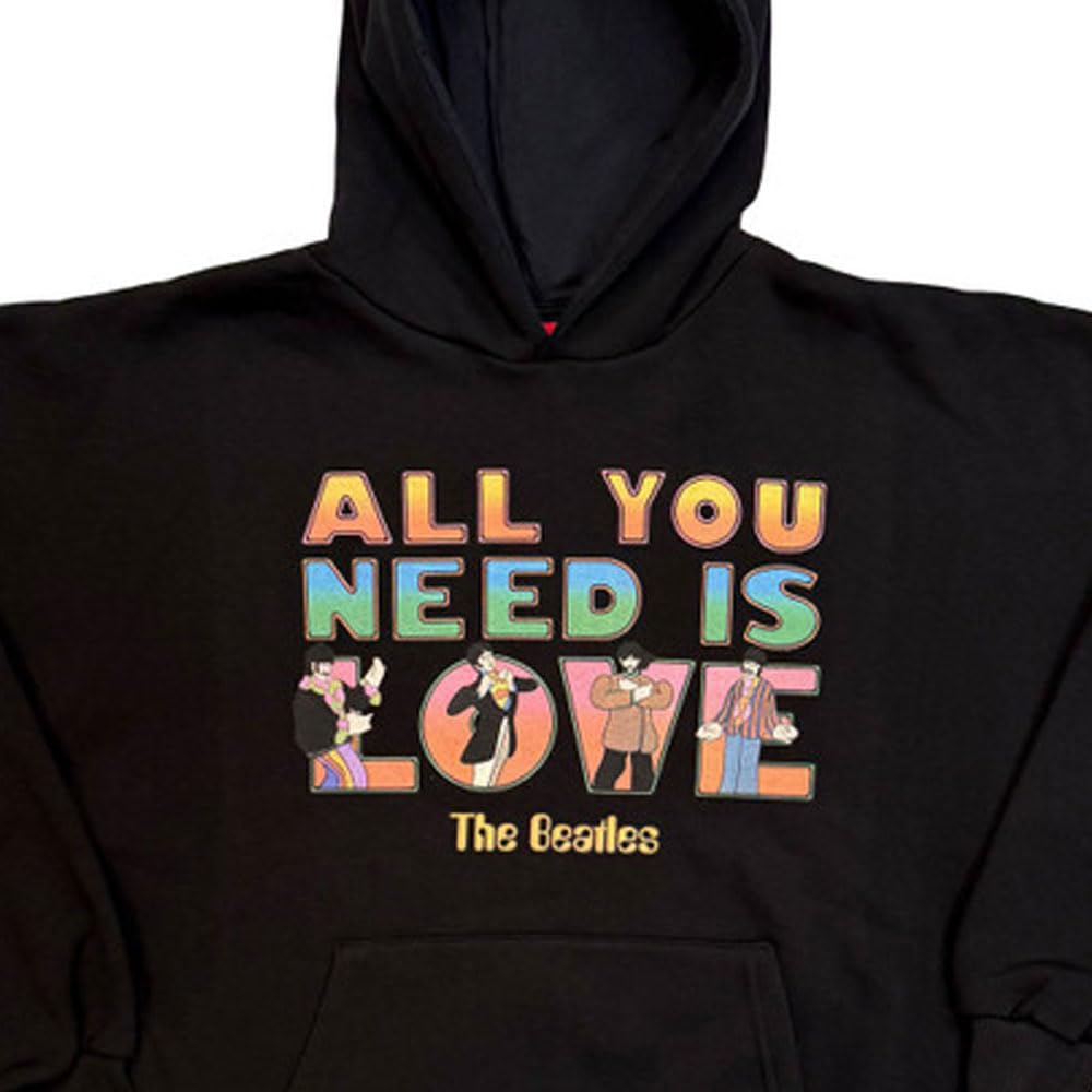 The Beatles Aynil Stacked Ladies Rock Off Unplugged Pullover Sweat-Shirt À
