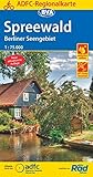  ADFC-Regionalkarte Spreewald /Berliner Seengebiet mit Tagestouren-Vorschlägen, 1:75.000, reiß- und wetterfest, GPS-Tracks Download (ADFC-Regionalkarte 1:75000)