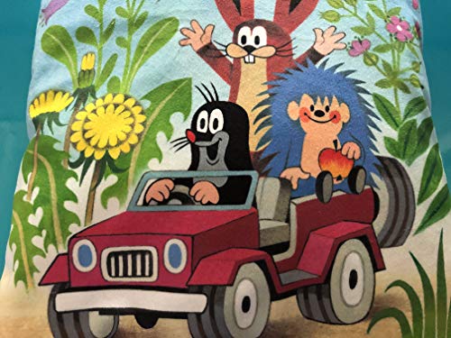 MU BRNO - Maulwurf Kissen jeep, 30x30 Cover