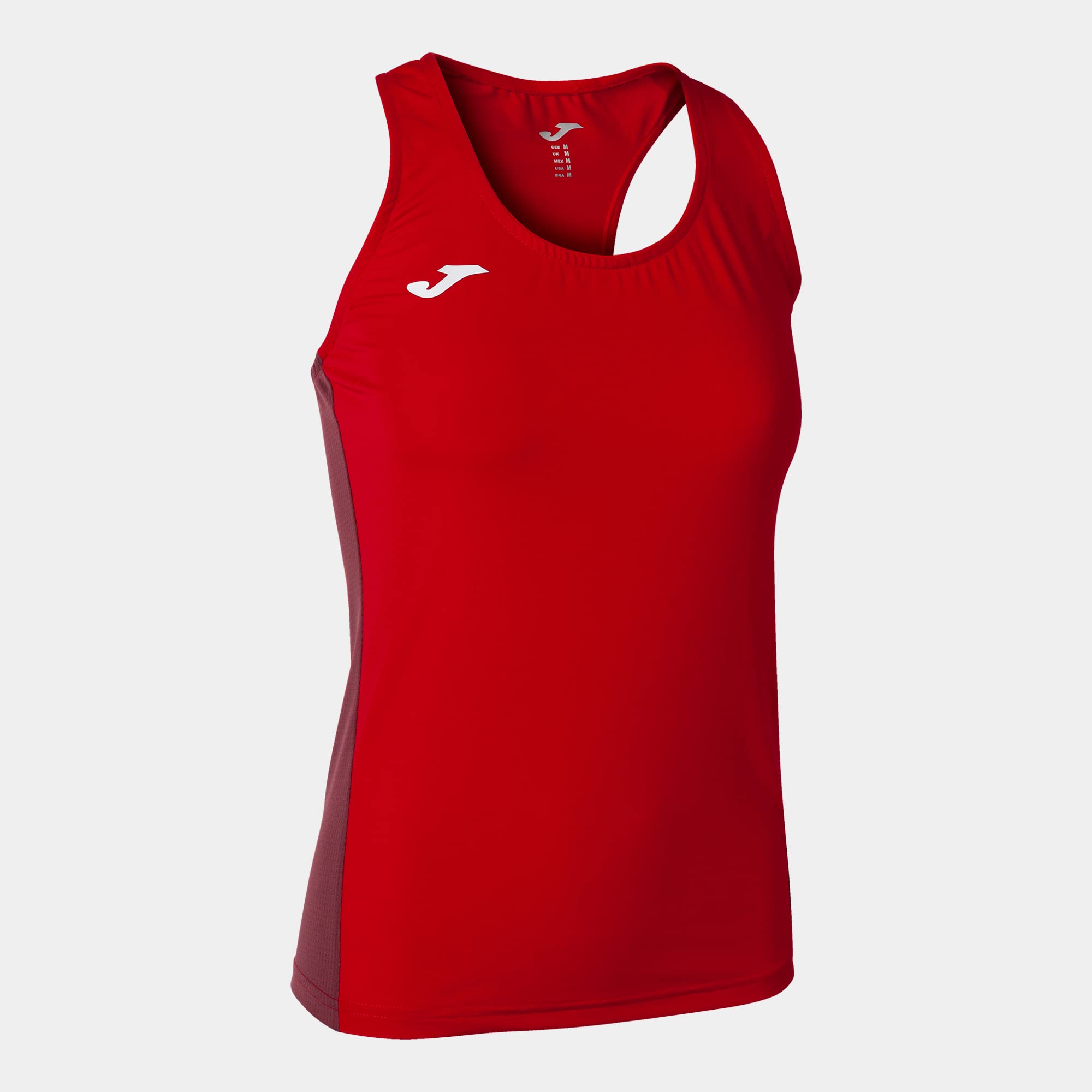 Joma Women's R-Winner Tank T-Shirt, red, XXS