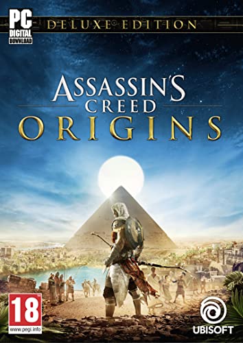 Contenuti della DELUXE EDITION: Il gioco Assassin’s Creed Origins, il Pacchetto Digitale Deluxe, tre punti abilità aggiuntivi