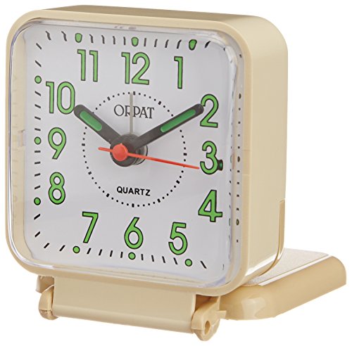Orpat Beep Alarm Clock (Cream, TBB-157)