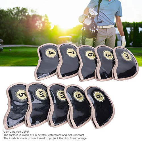 Fishawk Capas de clube, capa de ferro para clube, usando material de tecido de cristal de poliuretan