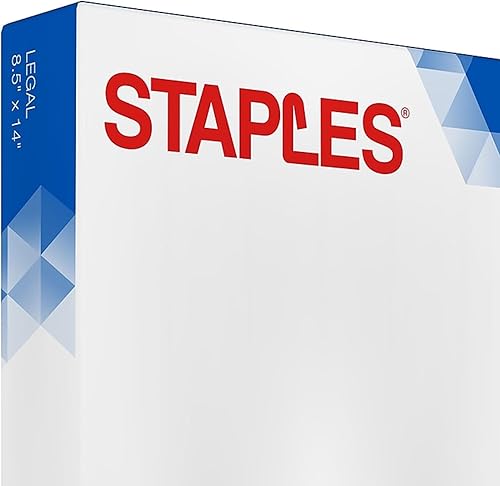 Vista 14 de Staples Papel de inyección de tinta, papel multiusos de 11 x 17 pulgadas, 1 caja de 5 resmas para 2,500 hojas en total, 20 libras, papel brillante